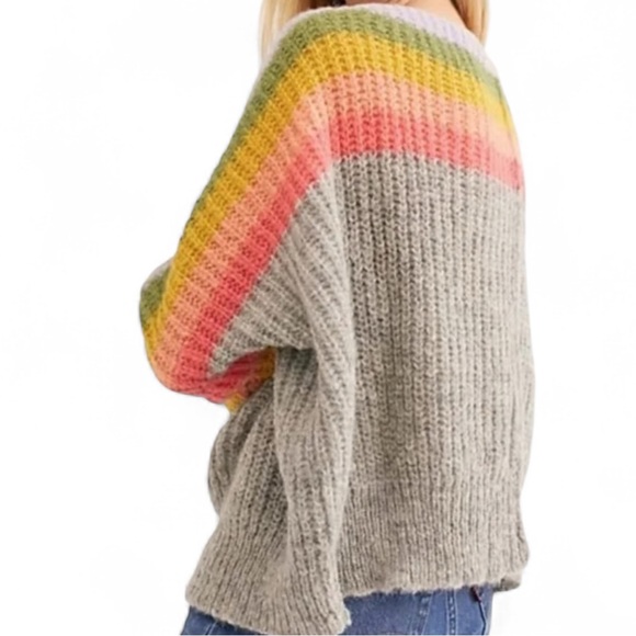 The Iconic Free People See The Rainbow Sweater| Free People Sweaters - Picture 2 of 12